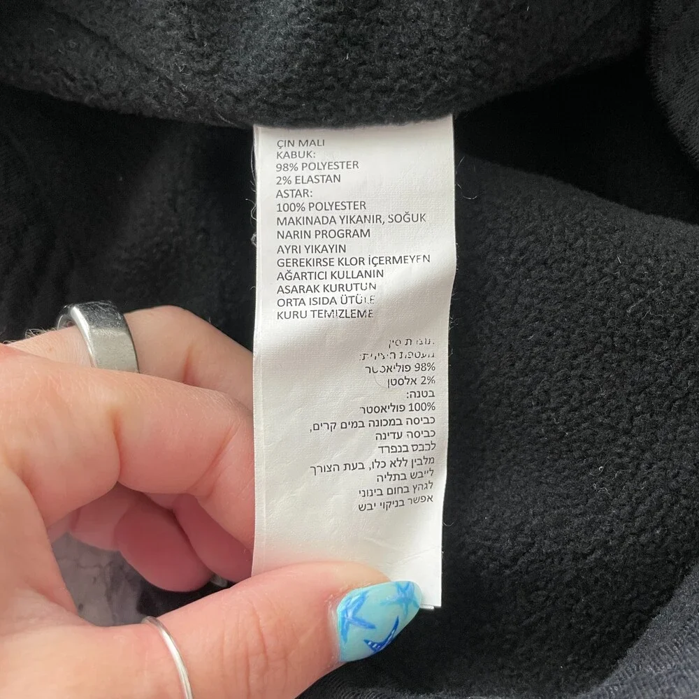 Prana Infinity Stretchy Cable Knit Neck Scarf Black OS